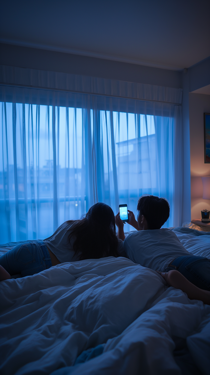 Offene Kommunikation im Bett